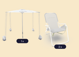 Cabana & High Tide Chairs Set